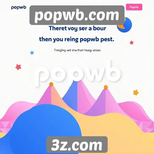 Avaliação de gráficos e design do popwb.com