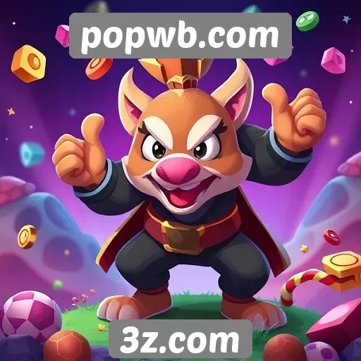 Principais jogos disponíveis no site popwb.com
